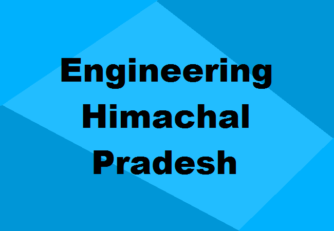 Engineering Colleges Himachal Pradesh