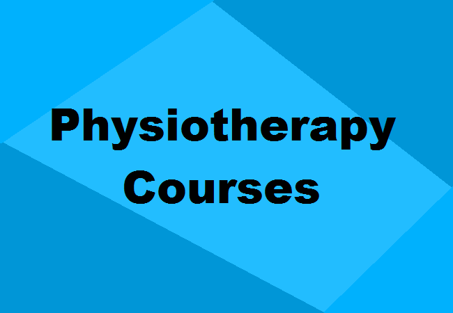 Physiotherapy courses India