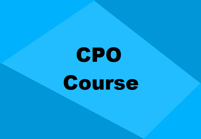 CPO Course
