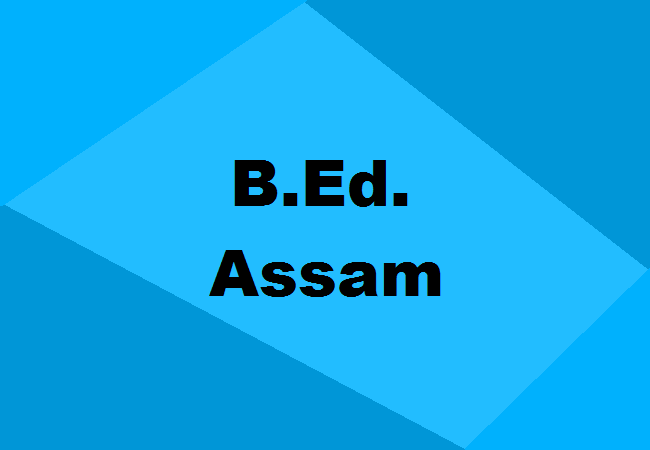 B.Ed. Colleges Assam