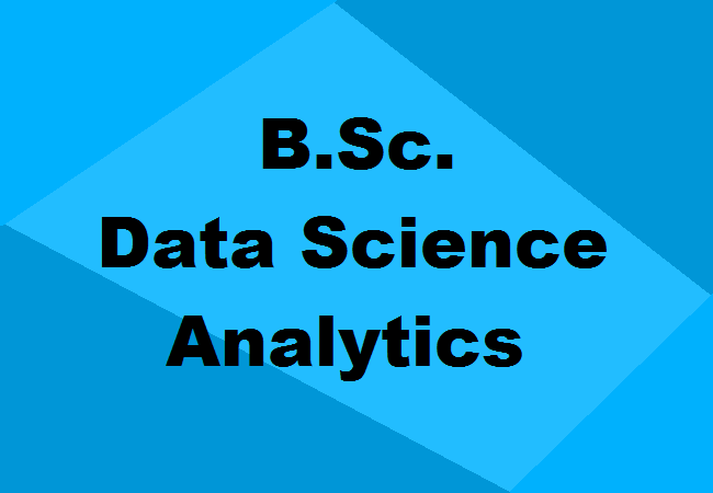 B.Sc. Data Science and Analytics
