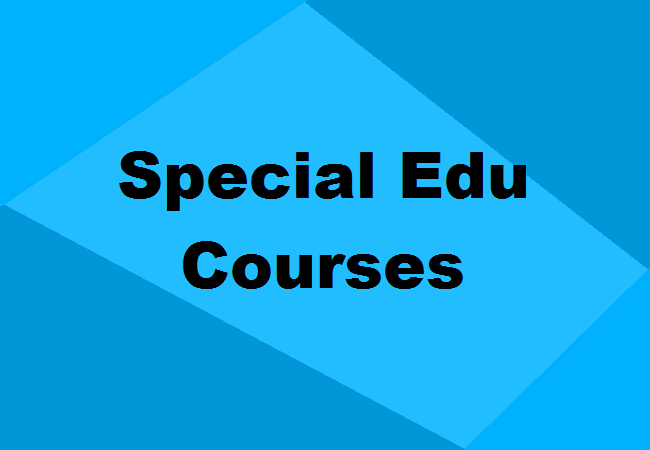 Special Education Courses