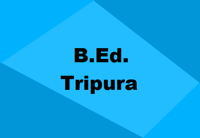 B.Ed. Colleges Tripura