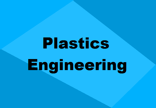 Plastics Engineering courses