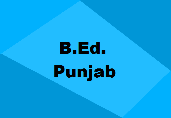 B.Ed. Colleges Punjab