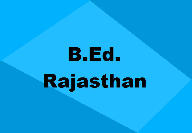 B.Ed. Colleges Rajasthan