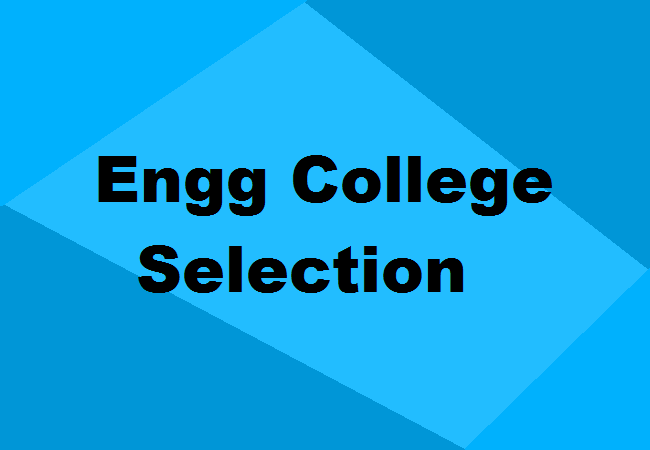 Engineering College Selection