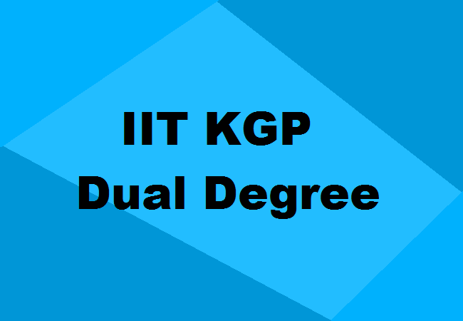 IIT KGP Dual Degree courses