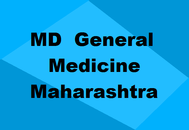 MD General Medicine Seats Maharashtra