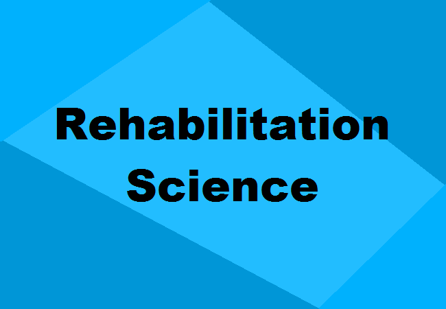 Rehabilitation Science Courses