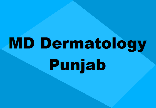 MD Dermatology Seats Punjab