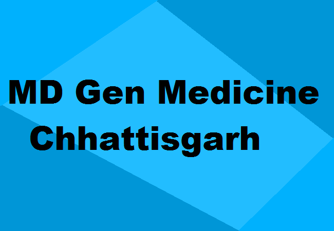 MD General Medicine Seats Chhattisgarh