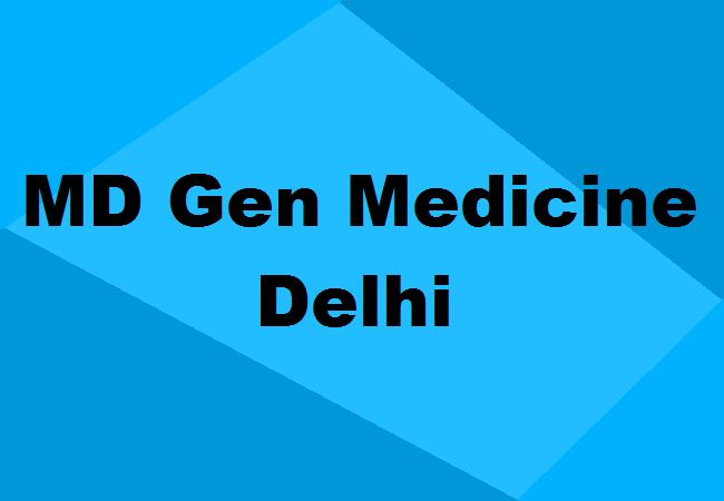 MD General Medicine Seats Delhi