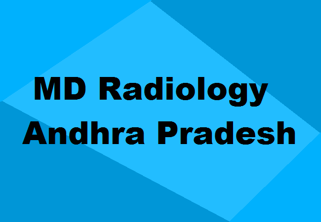 MD Radiology Seats Andhra Pradesh