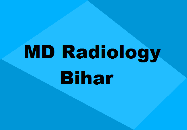 MD Radiology Seats Bihar