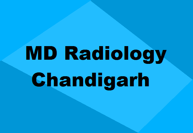 MD Radiology Seats Chandigarh