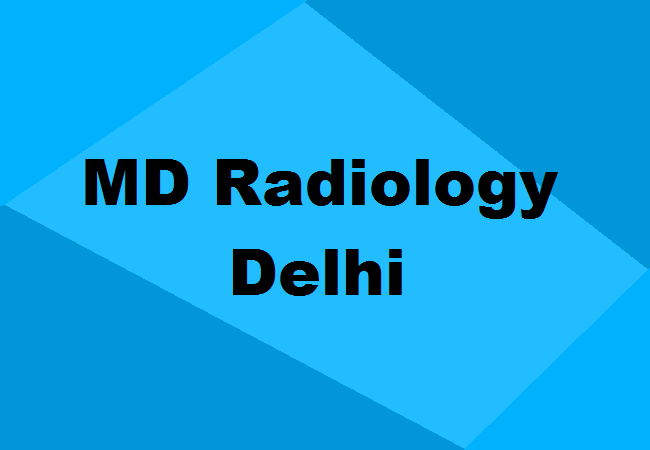 MD Radiology Seats in Delhi