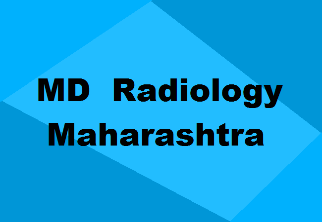 MD Radiology Seats Maharashtra