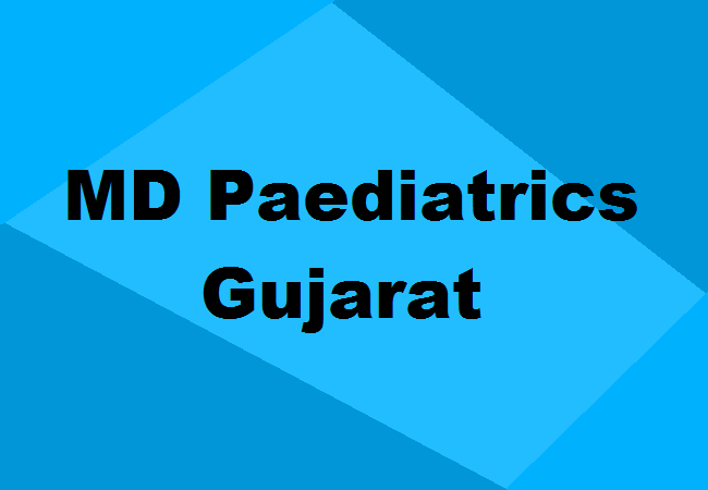 MD Paediatrics Seats Gujarat