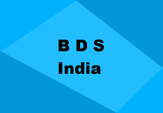 BDS Colleges in India