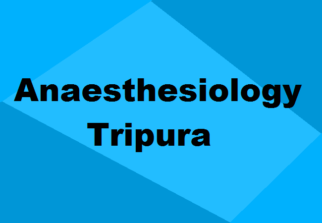 MD Anaesthesiology Seats Tripura