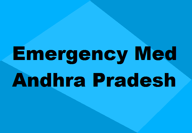 MD Emergency Medicine Seats Andhra Pradesh