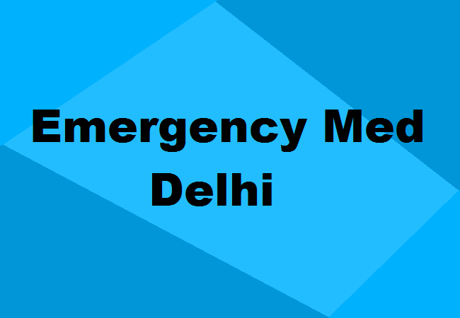 MD Emergency Medicine Seats Delhi