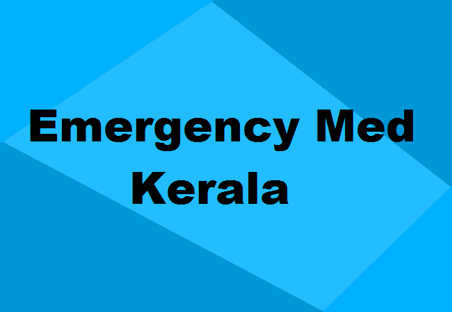 MD Emergency Medicine Seats Kerala