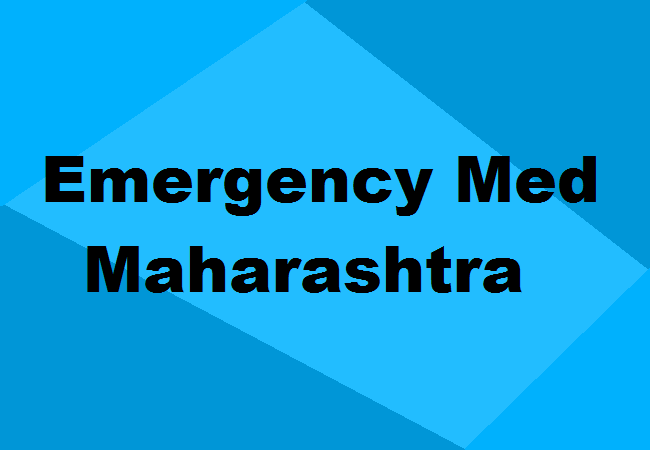 MD Emergency Medicine Seats Maharashtra