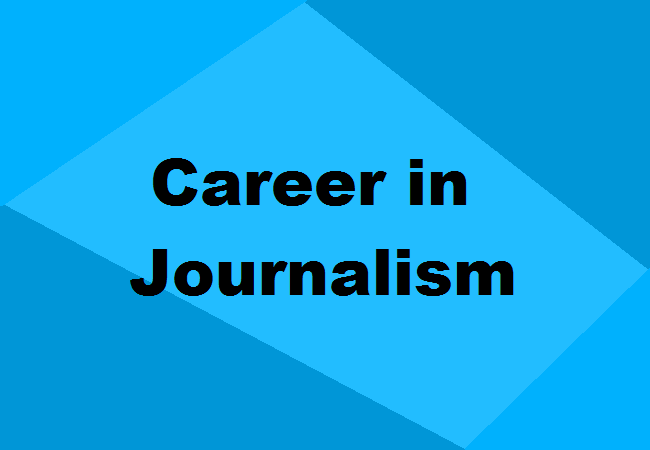 Career in Journalism