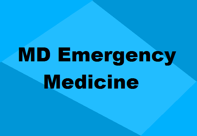 MD Emergency Medicine Seats