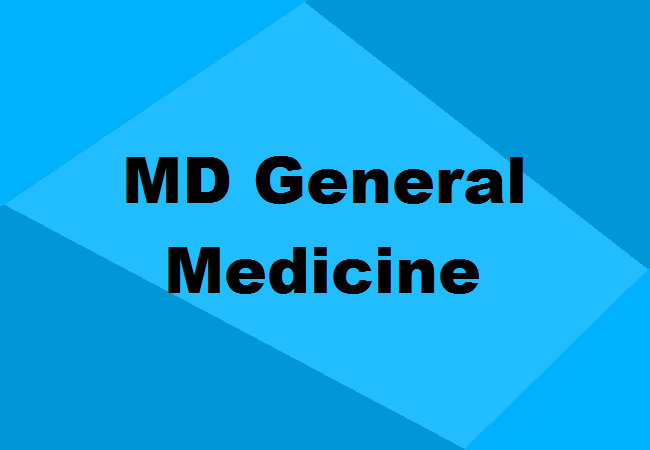 MD General Medicine Seats