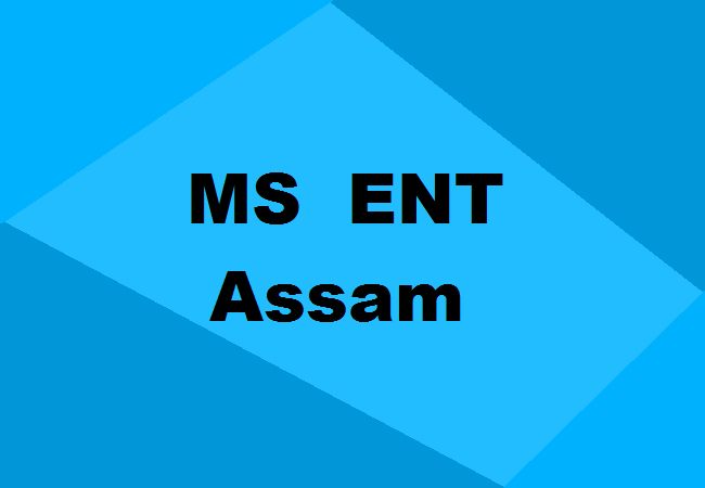 MS ENT Colleges Assam