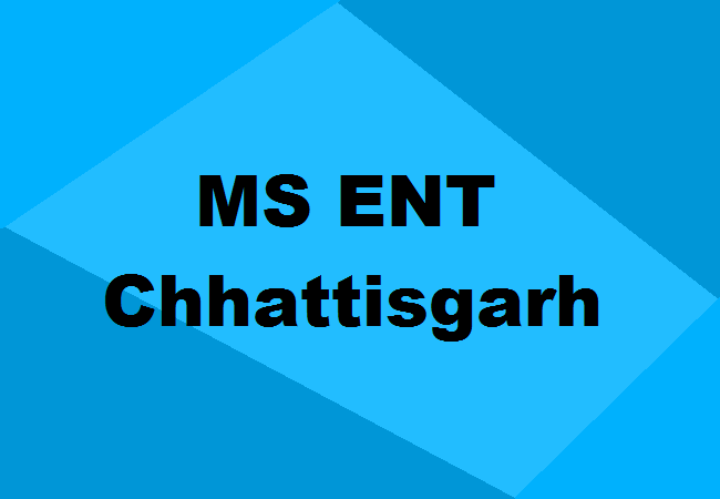 MS ENT Colleges Chhattisgarh