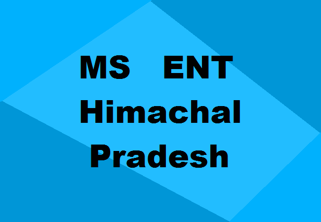 MS ENT Colleges Himachal Pradesh