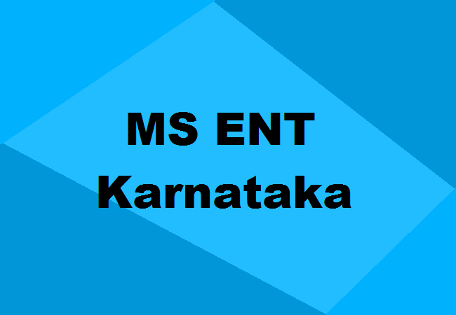 MS ENT Colleges Karnataka