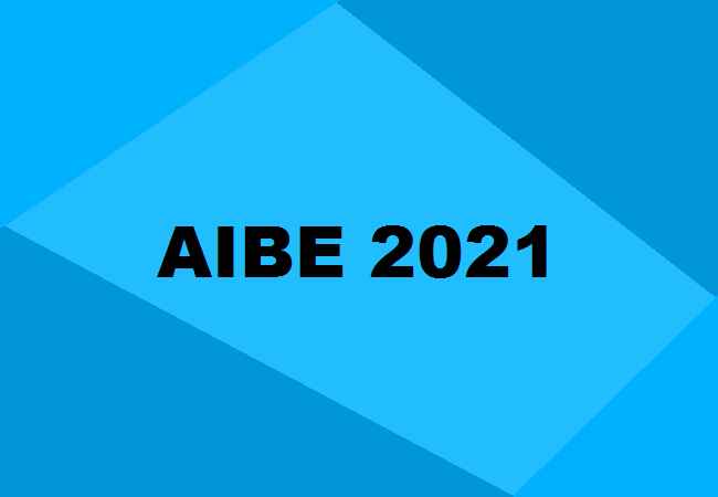 AIBE 2021