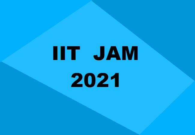 IIT JAM 2021