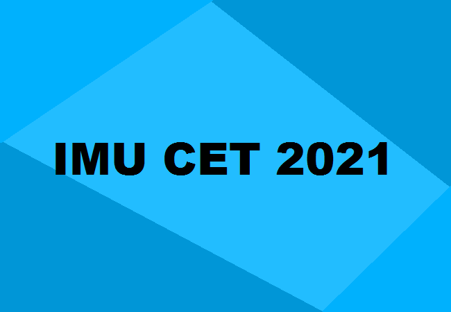 IMU CET 2021