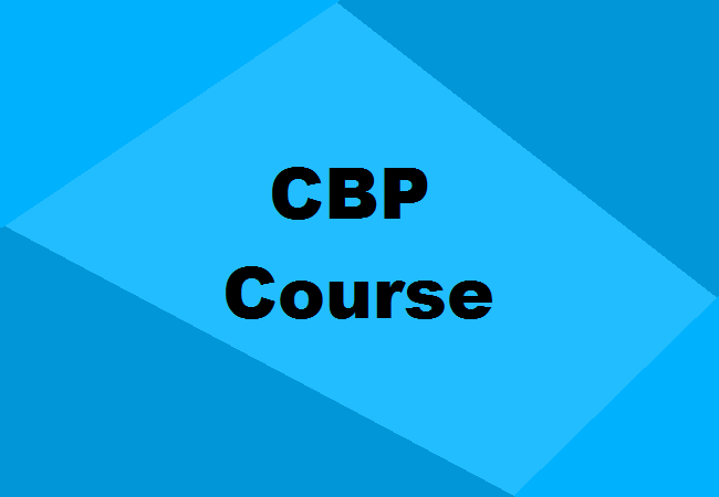 CBP Course