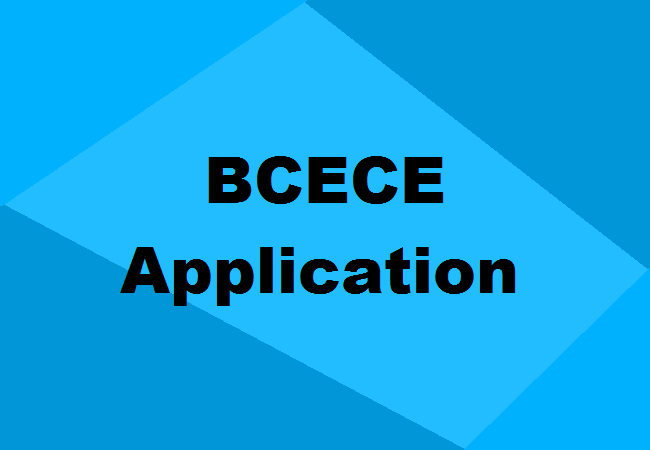 BCECE Application