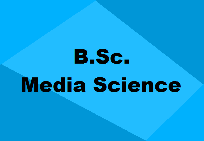B.Sc. Media Science
