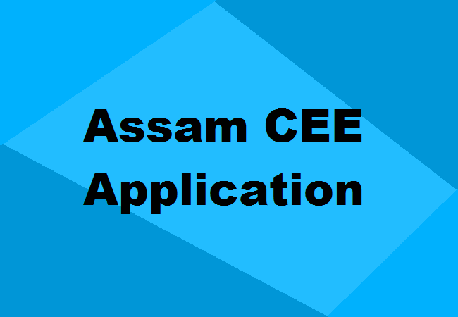 Assam CEE Application