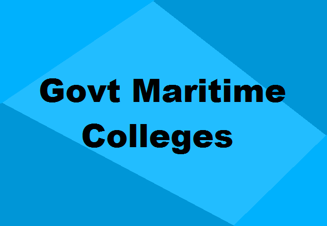 Govt Merchant Navy Colleges