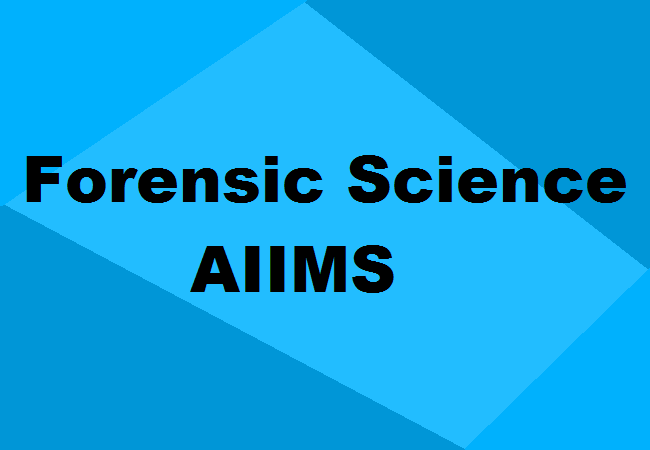 MD Forensic Medicine Seats AIIMS