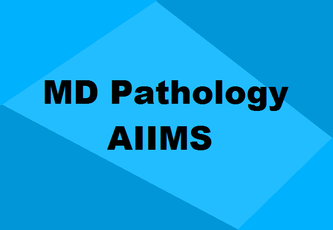 MD Pathology Seats AIIMS