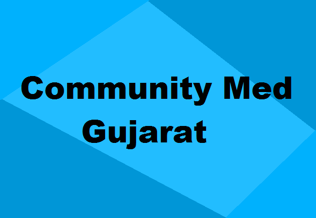 Community Medicine Colleges Gujarat