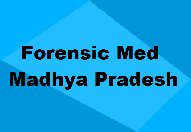 MD Forensic Medicine Seats MP