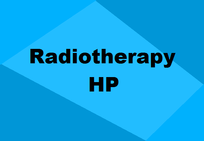 Radiotherapy Colleges HP