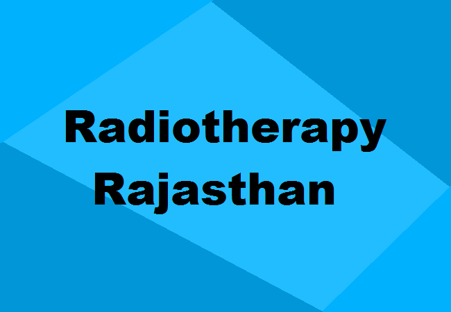 Radiotherapy Colleges Rajasthan